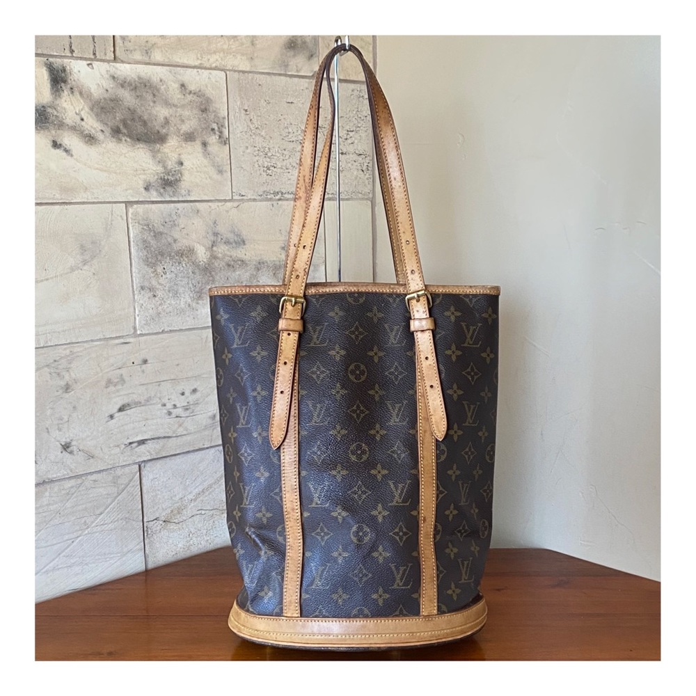 Luxury Monogram Shoulder Bag - Brown